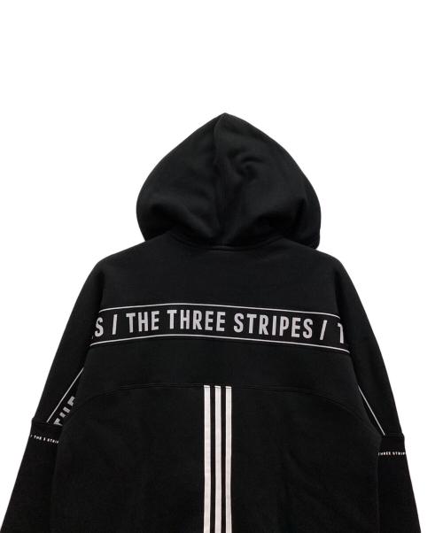 adidas（アディダス）adidas (アディダス) ジップパーカー ブラック サイズ:M 未使用品の古着・服飾アイテム