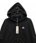 adidas (アディダス) ジップパーカー ブラック サイズ:M 未使用品：3500円