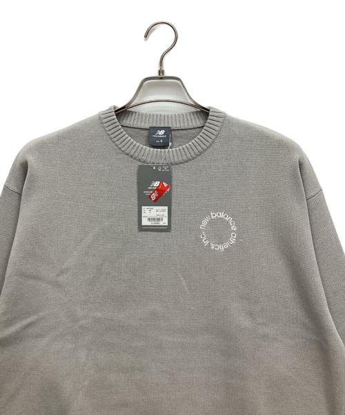 NEW BALANCE（ニューバランス）NEW BALANCE (ニューバランス) ニット グレー サイズ:S 未使用品の古着・服飾アイテム