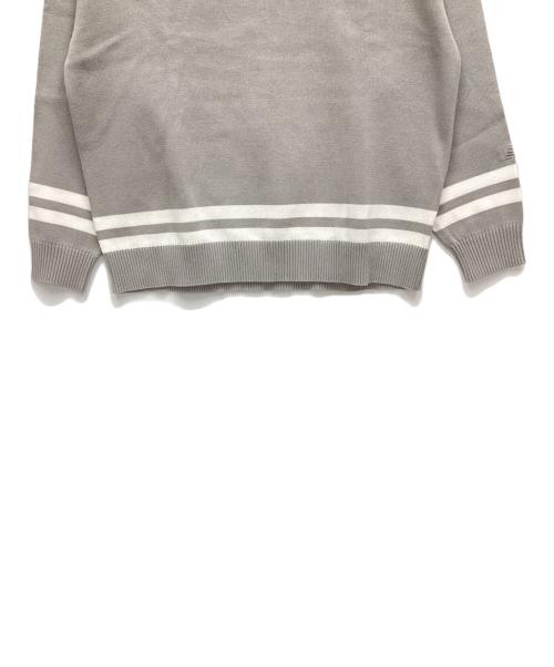 NEW BALANCE（ニューバランス）NEW BALANCE (ニューバランス) ニット グレー サイズ:S 未使用品の古着・服飾アイテム