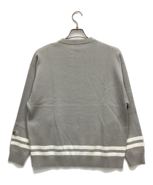 NEW BALANCE（ニューバランス）NEW BALANCE (ニューバランス) ニット グレー サイズ:S 未使用品の古着・服飾アイテム