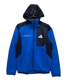 adidas（アディダス）の古着「ジップジャケット」｜ブルー