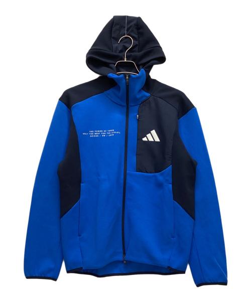adidas（アディダス）adidas (アディダス) ジップジャケット ブルー サイズ:L 未使用品の古着・服飾アイテム
