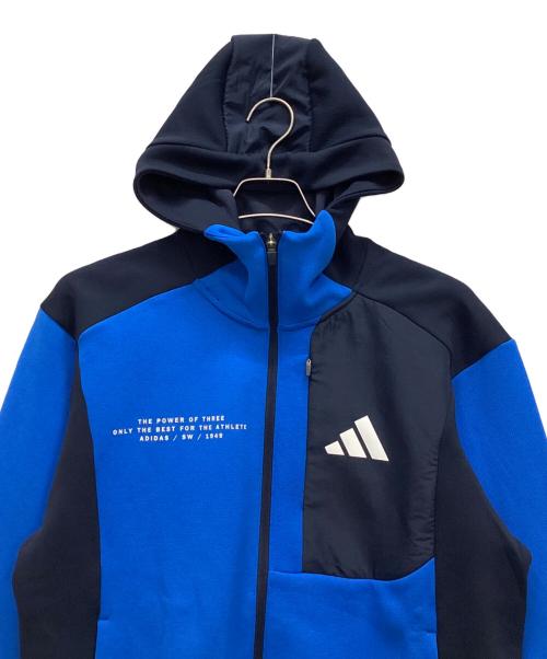 adidas（アディダス）adidas (アディダス) ジップジャケット ブルー サイズ:L 未使用品の古着・服飾アイテム