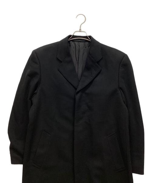 VISARUNO（ビサルノ）VISARUNO (ビサルノ) カシミヤコート ブラック サイズ:Mの古着・服飾アイテム