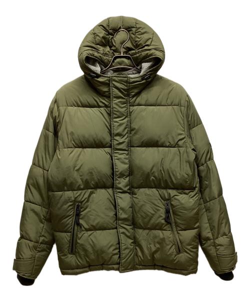 American Eagle Outfitters（アメリカンイーグル）American Eagle Outfitters (アメリカンイーグル) ダウンジャケット グリーン サイズ:Sの古着・服飾アイテム