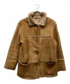 MOON BATムーンバット）の古着「レザージャケット」｜ブラウン