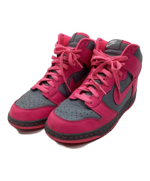 NIKE ID（ナイキアイディー）NIKE ID (ナイキアイディー) シューズ ピンク×グレー サイズ:25.5の古着・服飾アイテム