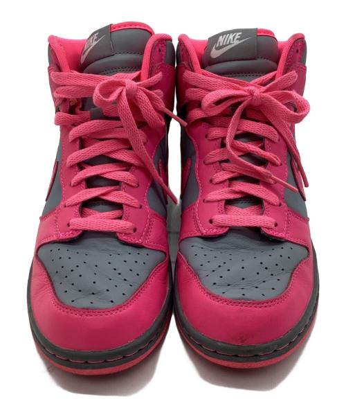 NIKE ID（ナイキアイディー）NIKE ID (ナイキアイディー) シューズ ピンク×グレー サイズ:25.5の古着・服飾アイテム