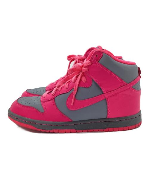 NIKE ID（ナイキアイディー）NIKE ID (ナイキアイディー) シューズ ピンク×グレー サイズ:25.5の古着・服飾アイテム