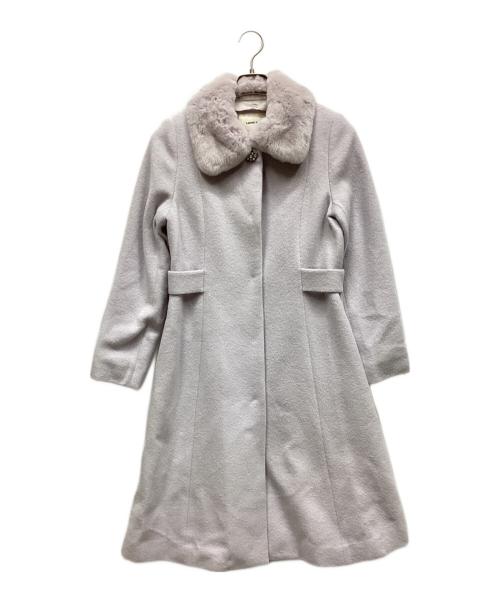 LAISSE PASSE（レッセパッセ）LAISSE PASSE (レッセパッセ) コート パープル サイズ:Mの古着・服飾アイテム