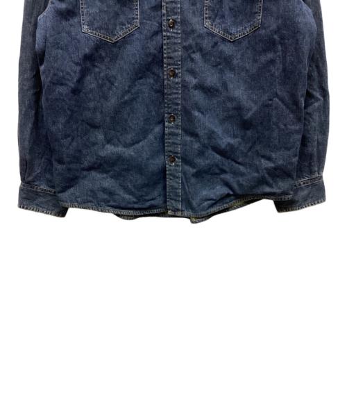 Eddie Bauer（エディーバウアー）Eddie Bauer (エディーバウアー) デニムシャツジャケット インディゴ サイズ:Lの古着・服飾アイテム