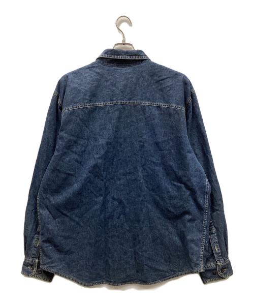 Eddie Bauer（エディーバウアー）Eddie Bauer (エディーバウアー) デニムシャツジャケット インディゴ サイズ:Lの古着・服飾アイテム