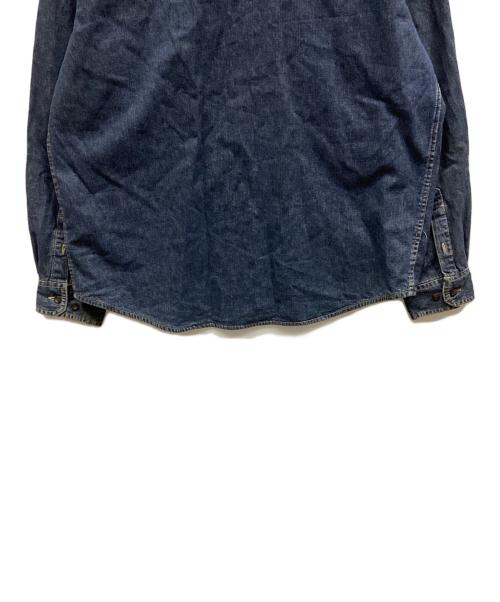 Eddie Bauer（エディーバウアー）Eddie Bauer (エディーバウアー) デニムシャツジャケット インディゴ サイズ:Lの古着・服飾アイテム