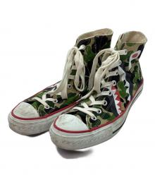 A BATHING APE（アベイシングエイプ）の古着「スニーカー」｜カーキ