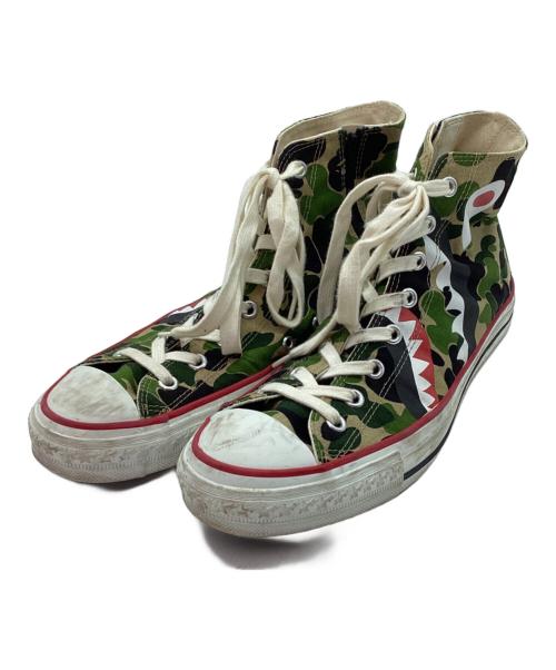 A BATHING APE（アベイシングエイプ）A BATHING APE (アベイシングエイプ) スニーカー カーキ サイズ:29の古着・服飾アイテム