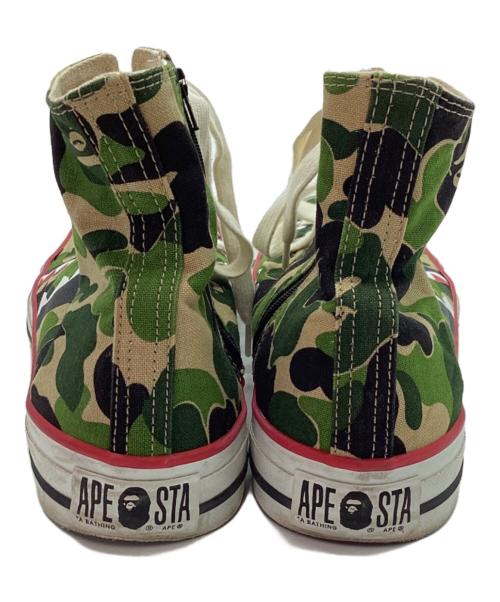A BATHING APE（アベイシングエイプ）A BATHING APE (アベイシングエイプ) スニーカー カーキ サイズ:29の古着・服飾アイテム