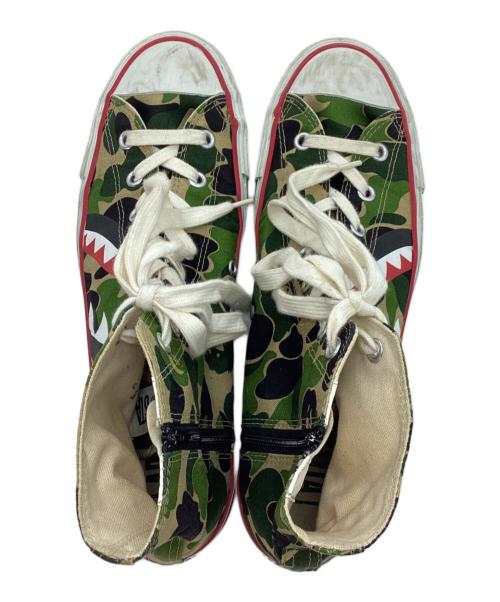 A BATHING APE（アベイシングエイプ）A BATHING APE (アベイシングエイプ) スニーカー カーキ サイズ:29の古着・服飾アイテム
