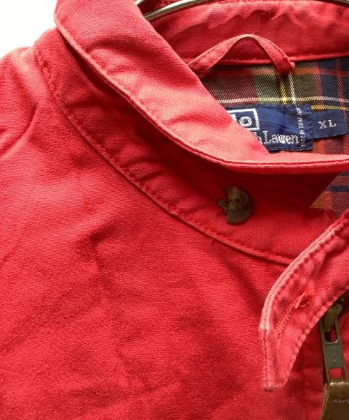 POLO RALPH LAUREN（ポロ・ラルフローレン）POLO RALPH LAUREN (ポロ・ラルフローレン) スイングトップ レッド サイズ:XLの古着・服飾アイテム