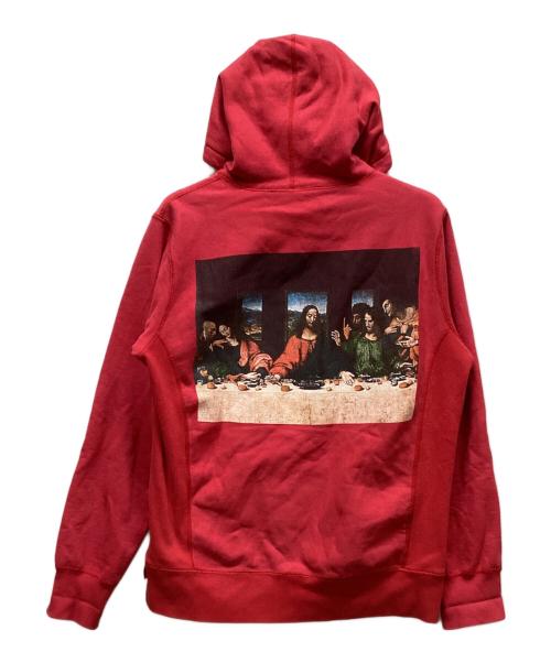 SUPREME（シュプリーム）SUPREME (シュプリーム) プルオーバーパーカー レッド サイズ:Mの古着・服飾アイテム