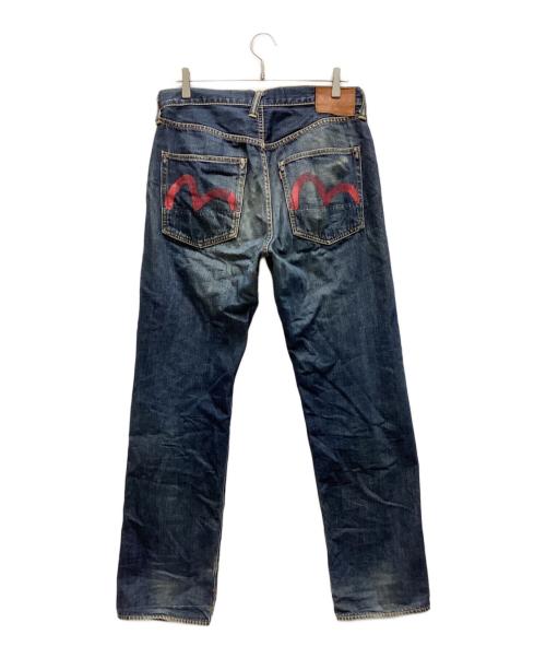 EVISU（エヴィス）EVISU (エヴィス) デニムパンツ インディゴ サイズ:34の古着・服飾アイテム