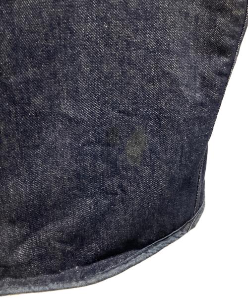 ROEBUCKS（ローバックス）ROEBUCKS (ローバックス) 裏ボアデニムベスト インディゴ サイズ:Lの古着・服飾アイテム