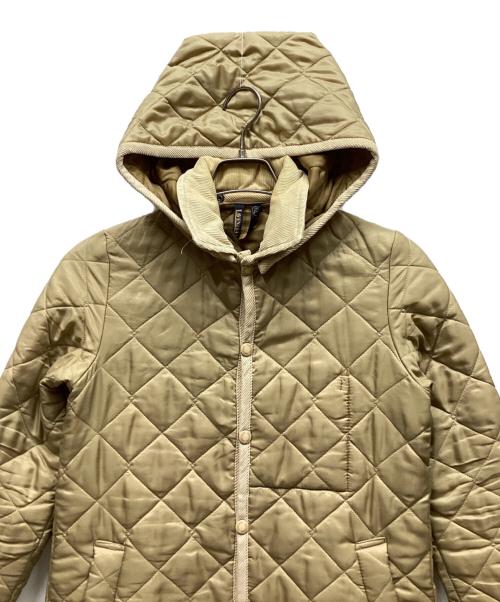 LAVENHAM（ラベンハム）LAVENHAM (ラベンハム) キルティングジャケット ベージュ サイズ:Sの古着・服飾アイテム