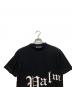 Palm Angels (パーム エンジェルス) 半袖カットソー ブラック サイズ:S：4000円