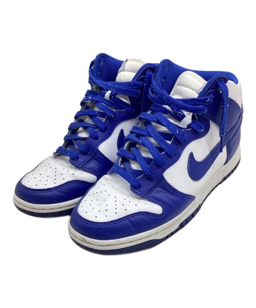 NIKE（ナイキ）NIKE (ナイキ) スニーカー ホワイト×ブルー サイズ:27の古着・服飾アイテム