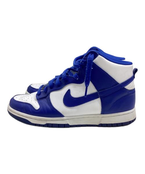 NIKE（ナイキ）NIKE (ナイキ) スニーカー ホワイト×ブルー サイズ:27の古着・服飾アイテム