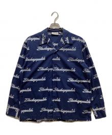 BlackEyePatch（ブラックアイパッチ）の古着「長袖シャツ」｜ネイビー