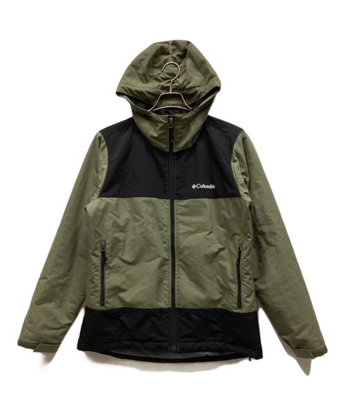 Columbia（コロンビア）Columbia (コロンビア) マウンテンパーカー グリーン×ブラック サイズ:Mの古着・服飾アイテム