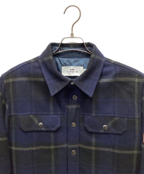 COACH（コーチ）COACH (コーチ) ジャケット ネイビー サイズ:Mの古着・服飾アイテム