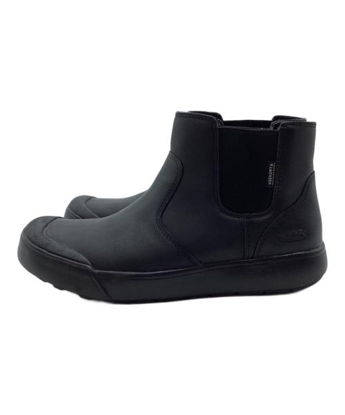 KEEN（キーン）KEEN (キーン) サイドゴアシューズ ブラック サイズ:23の古着・服飾アイテム