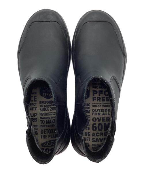 KEEN（キーン）KEEN (キーン) サイドゴアシューズ ブラック サイズ:23の古着・服飾アイテム