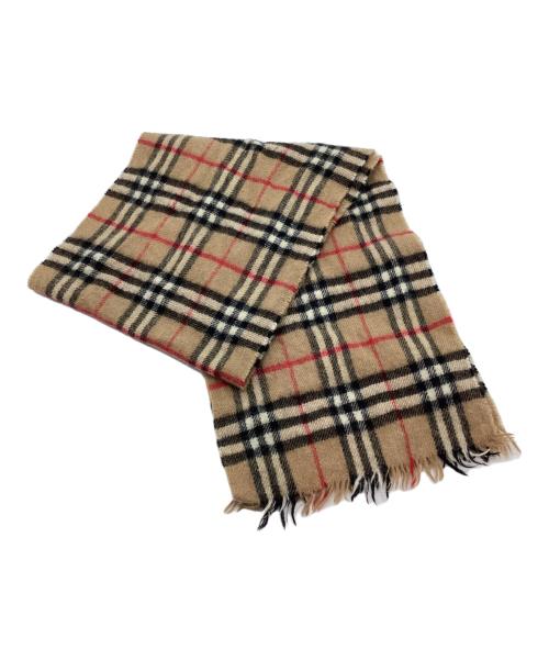 Burberry's（バーバリーズ）Burberry's (バーバリーズ) マフラー ブラウンの古着・服飾アイテム