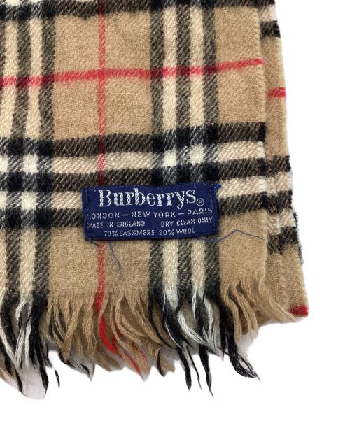 Burberry's（バーバリーズ）Burberry's (バーバリーズ) マフラー ブラウンの古着・服飾アイテム