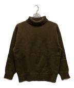 COMME des GARCONS HOMMEコムデギャルソン オム）の古着「厚手ニット」｜オリーブ
