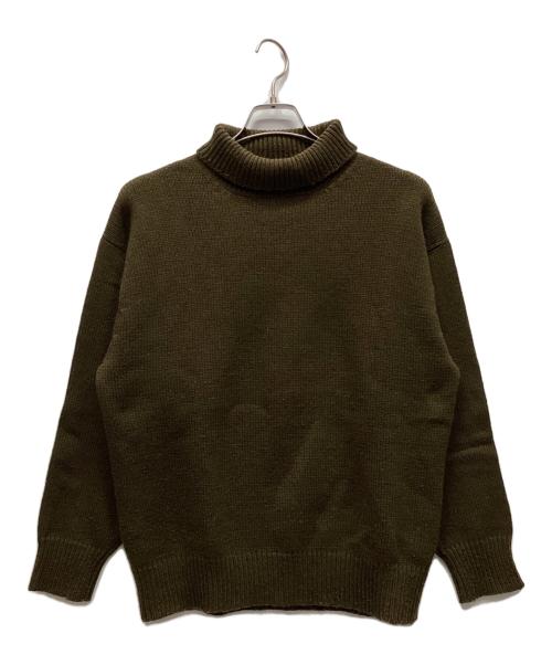 COMME des GARCONS HOMME（コムデギャルソン オム）COMME des GARCONS HOMME (コムデギャルソン オム) 厚手ニット オリーブ サイズ:不明の古着・服飾アイテム