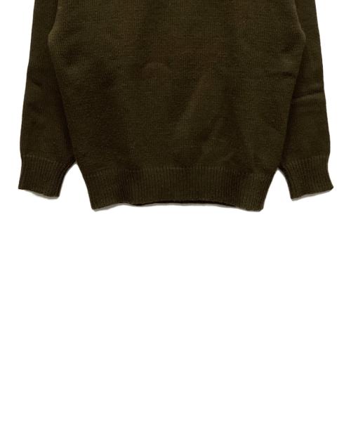 COMME des GARCONS HOMME（コムデギャルソン オム）COMME des GARCONS HOMME (コムデギャルソン オム) 厚手ニット オリーブ サイズ:不明の古着・服飾アイテム