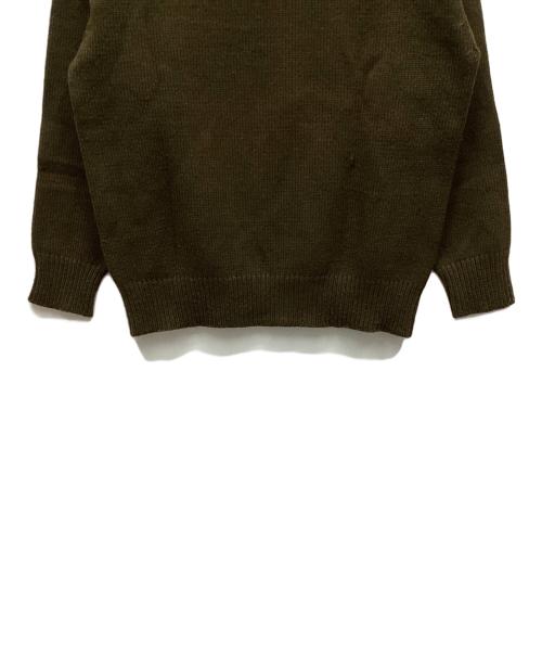COMME des GARCONS HOMME（コムデギャルソン オム）COMME des GARCONS HOMME (コムデギャルソン オム) 厚手ニット オリーブ サイズ:不明の古着・服飾アイテム