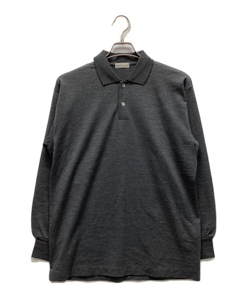 COMME des GARCONS（コムデギャルソン）COMME des GARCONS (コムデギャルソン) 長袖ポロシャツ グレー サイズ:表記なしの古着・服飾アイテム