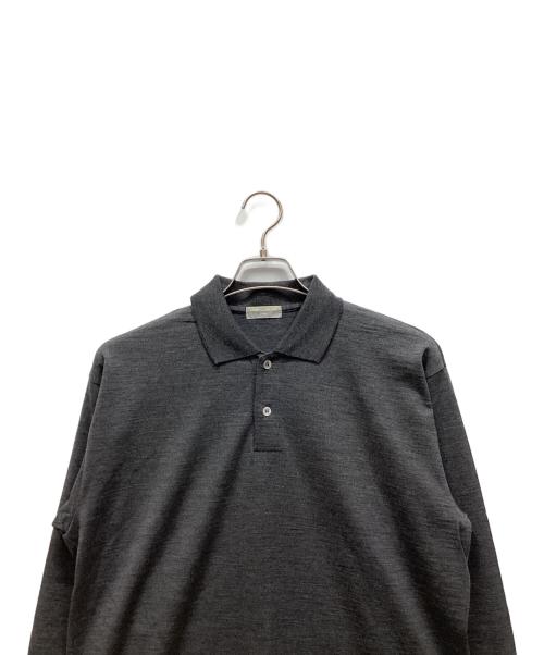 COMME des GARCONS（コムデギャルソン）COMME des GARCONS (コムデギャルソン) 長袖ポロシャツ グレー サイズ:表記なしの古着・服飾アイテム