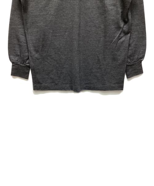 COMME des GARCONS（コムデギャルソン）COMME des GARCONS (コムデギャルソン) 長袖ポロシャツ グレー サイズ:表記なしの古着・服飾アイテム