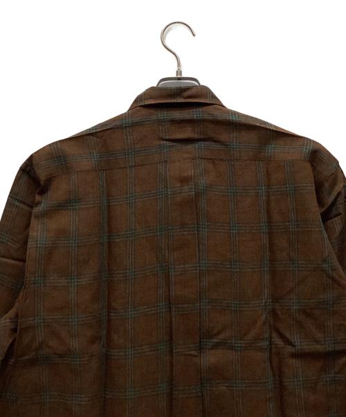 COMME des GARCONS HOMME PLUS（コムデギャルソンオムプリュス）COMME des GARCONS HOMME PLUS (コムデギャルソンオムプリュス) 長袖シャツ ブラウン×グレー サイズ:表記なしの古着・服飾アイテム