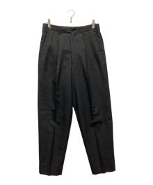 COMME des GARCONS HOMME（コムデギャルソン オム）の古着「ウールスラックス」｜グレー
