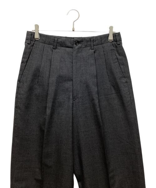 COMME des GARCONS HOMME（コムデギャルソン オム）COMME des GARCONS HOMME (コムデギャルソン オム) ウールスラックス グレー サイズ:Lの古着・服飾アイテム