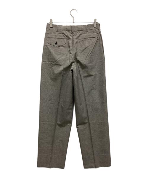 COMME des GARCONS HOMME（コムデギャルソン オム）COMME des GARCONS HOMME (コムデギャルソン オム) ウールスラックス ライトグレー サイズ:Lの古着・服飾アイテム