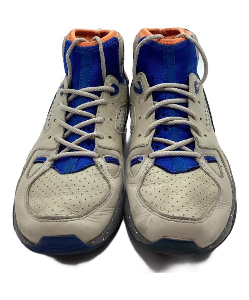 NIKE（ナイキ）NIKE (ナイキ) ハイカットスニーカー ベージュ×ブルー サイズ:26の古着・服飾アイテム
