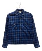 OLD JOE & Co.オールドジョー）の古着「長袖シャツ」｜ネイビー